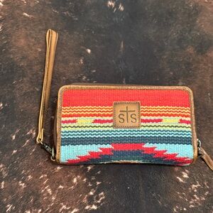STS Ranchwear Colorful Patterned Wristlet